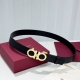 Ferragamo. Suitable for both business casual and formal wear! 3.5cm latest buckl