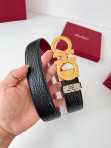 Product Name: Ferragamo Belt, Original Single Belt Model: Hook, Classic Buckle