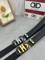 Product Name: Ferragamo Automatic Belt Material: Genuine Leather Belt Made From