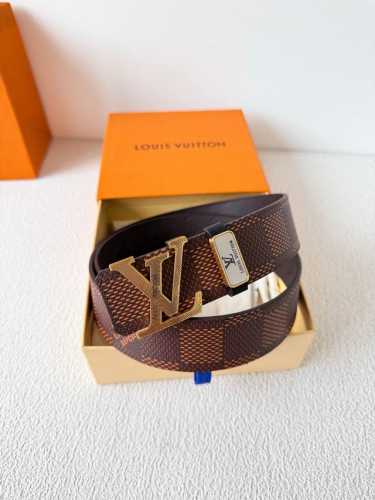 Product Name: Lv..Louis..Vuitton Belt Original Single Model: Buckle, Classic Pur