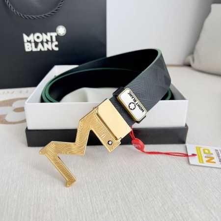 Product Name: Montblanc. Montblanc Original Replica Belt. Model: Buckle, New Cla - Click Image to Close