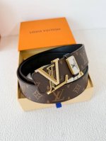 Product Name: Lv..Louis..Vuitton Belt Original Model: Buckle, Classic Pure Steel