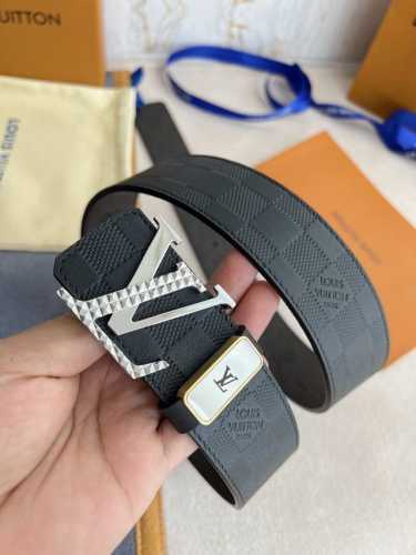 Product Name: Louis Vuitton Belt - Original Single Belt Model: Hook, Classic Pur
