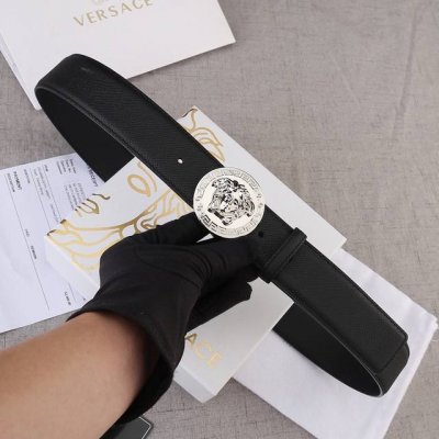 Versace's new double-sided palm-grain top layer is made from carefully selected