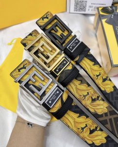 Belt: Fendi. Fendi. Top-grade original replica. Belt: 100% top-grain cowhide, g