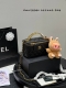 Folding gift box with pull-out fabric pendant! Size: 18*11cm Chanel cosmetic ba