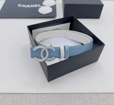 3.0Cm Chanel Official Website New Double-Sided Original Calfskin Length 75.80