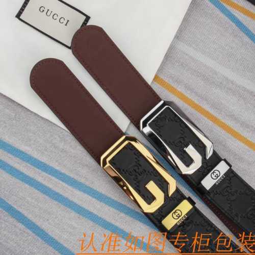 Belt: Gucci Original Cowhide Belt Men's Belt: 100% First-Layer Cowhide Belt, Gua