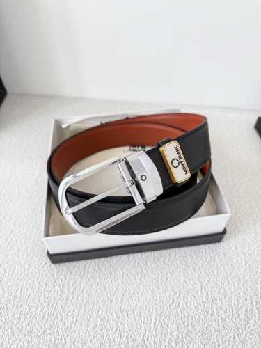 Product Name: Montblanc Original Belt Model: Pin Buckle New Style Original Class