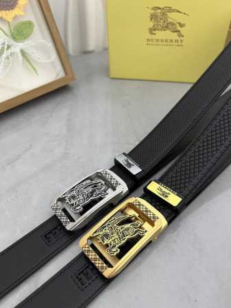 Product Name: Burberry Automatic Leather Belt Material: 100% top-grain cowhide l - Click Image to Close