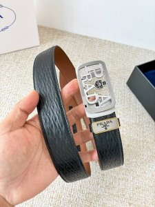 Product Name: Prada Automatic Belt DDD Model: Automatic belt, classic pure stee Product Name: Prada Automatic Belt DDD Model: Automatic belt, classic pure stee