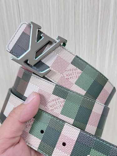 4.0mm wide double-sided imported cowhide leather, printed, with premium triple-