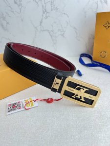 Product Name: Louis Vuitton Belt - Original Single Belt Model: Hook, Classic Pur