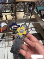Lv Keychain Sun Doll Bag Ornament Original Accessories Vivienne Dragonne Bag orn