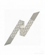 Dior new large letters, genuine open edition, 18 momme high quality Dior Mitzah