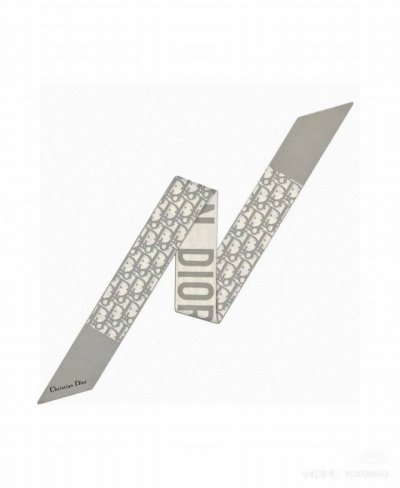 Dior new large letters, genuine open edition, 18 momme high quality Dior Mitzah