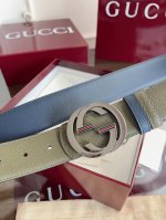 This eye-catching men's belt from Gucci's 2026 Early Spring collection features