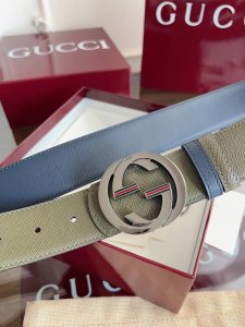 This eye-catching men's belt from Gucci's 2026 Early Spring collection features