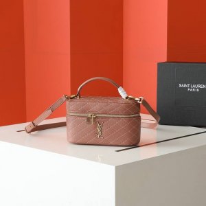 Gaby Vanity Bag Mini Lambskin Shoulder Clutch A wraparound zip clutch featuring