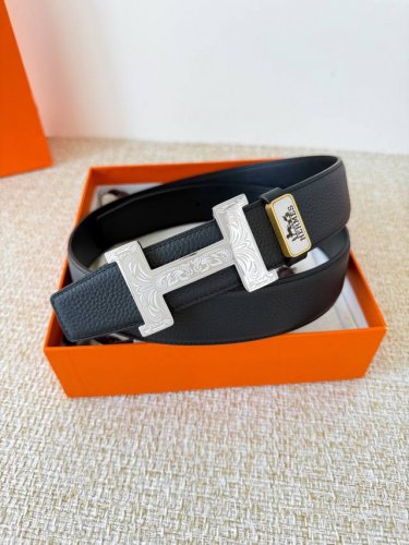 Product Name: Hermes Belt (Original) Model: Hook buckle, classic pure steel buc