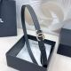 2.0cm Chanel belt, double-sided top layer cowhide, length: 75.80.85.90.95. .Euro