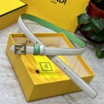 Fendl Fendi width 20mm, original imported calfskin, with original ruthenium pall