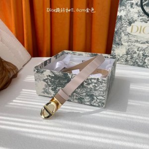 Special Dior 2.0Mm Women's Premium Original Single-Sided Original Factory Leathe