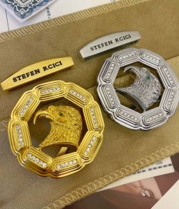 Belt: Stefen Rcici. Stefen. Nitz Belt: Top-grade original replica. Privately cus