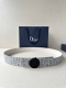 Width 3.5Cm Dior Inspired By The Iconic Bag Of The Same Name The Montaigne Belt