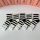 Special Packaging Miumiu New Mid-Length Slouch Socks! Five pairs per box, same s
