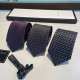 G's new men's tie, rare classic small G logo jacquard, an ideal choice to show e