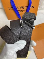 Original single-sided double-layer cowhide lychee-grain leather belt: coffee and