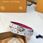 Original Packaging 1.0 Donkey Brand 2cm Width Reversible Women's Belt, One Side