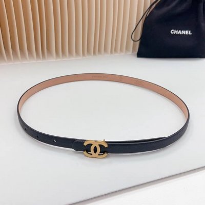1.5Cm Chanel official website new model, double-sided top layer cowhide leather,