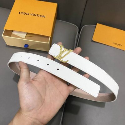 Original packaging L0Uis Vuitt0N This season's new women's original belt width 3