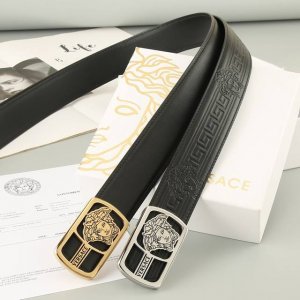 Versace top-grain cowhide leather, 3.8cm wide, same as the official website, sta