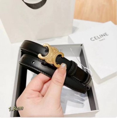 Celine 1.8cm women's belt The irresistible Celine Arc de Triomphe belt is so ver