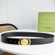 Gucci. Suitable For Both Business Casual And Formal Wear! 3.8Cm Latest Buckle De