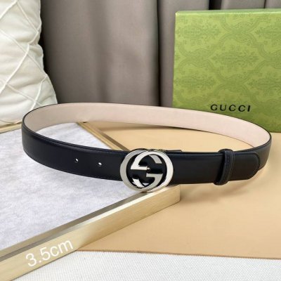 gucci First Layer Cowhide Width 3.5Cm Official Website Synchronization Both M