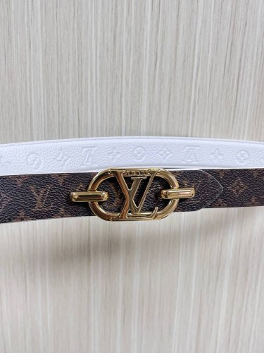 This season's newest design features a belt crafted from luxurious calfskin and