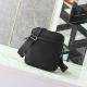 P's new men's bag, 2Vd143 black, original goods, nylon and Saffiano leather trim