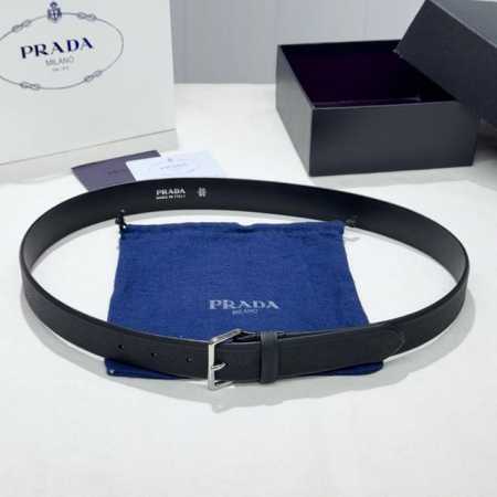 Prada, stylish and sophisticated! Versatile and elegant, 3.5cm wide. (Official - Click Image to Close