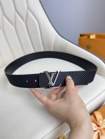 Louis Vuitton Lv Full Set Packaging 40Mm Width Genuine One-Piece Casting Hardwar