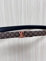 2.0 wide canvas with white floral print, black calfskin with a raised, pointed,