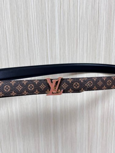 2.0 wide canvas with white floral print, black calfskin with a raised, pointed,