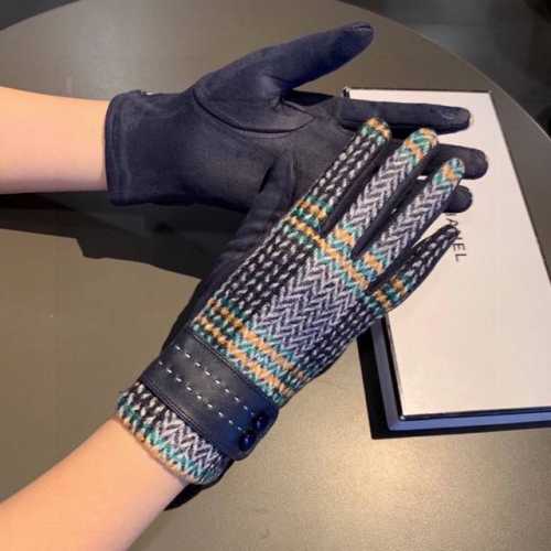 2025 New Chanel Wool Gloves, stylish gloves, warm and fleece-lined for autumn an