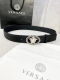 Width 4.0Cm Versace This Versace Vientiane Pattern Soft Top Layer Leather Belt I