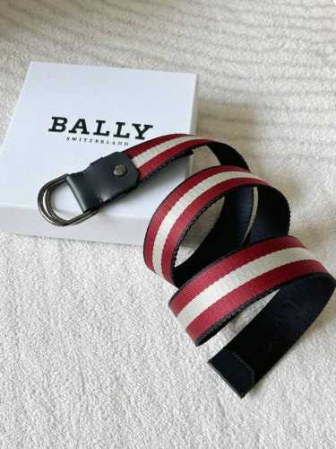 Bally Men's Casual Fabric Belt (Same Style as in Bally Boutique Stores) This rev