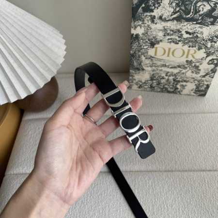 dior's New Belt Is Made Of Smooth Cowhide And Paired With A Shiny Metal Dior - Click Image to Close