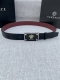 Width 3.5cm Versace This flat calfskin belt is decorated with a geometric Greek